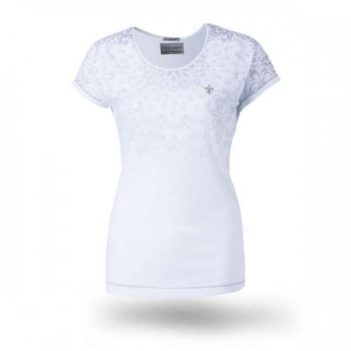 Damen T-Shirt Lilie
