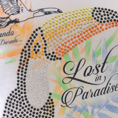 Damen T-Shirt Paradise