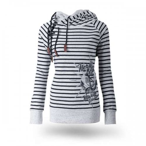 Damen Kapuzensweatshirt Brygge
