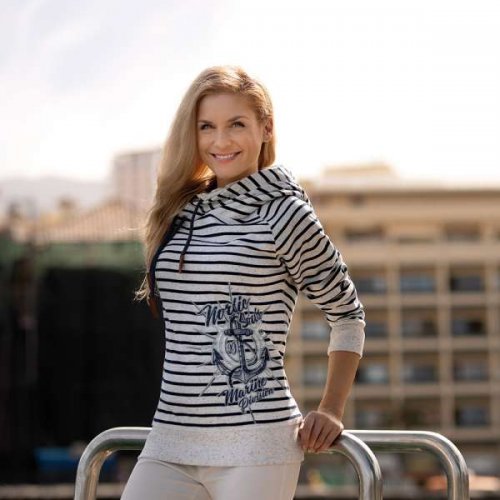 Damen Kapuzensweatshirt Brygge