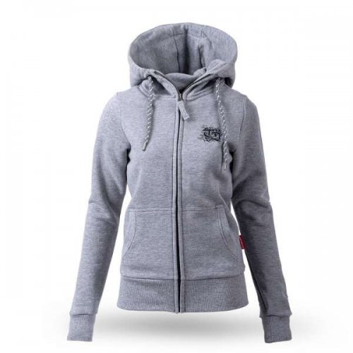 Damen Kapuzenjacke Skull