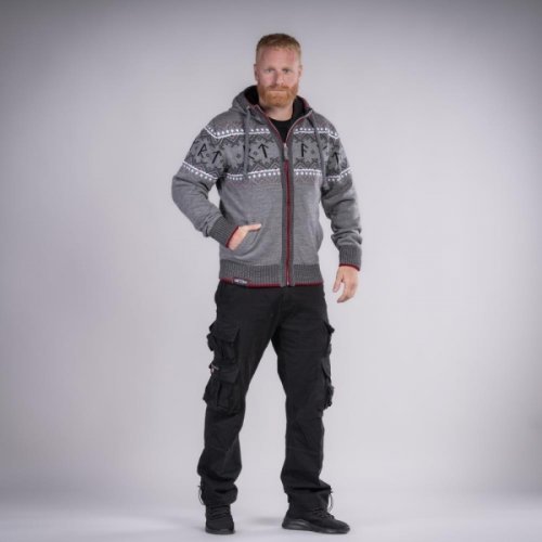 Thor Steinar hrubý zateplený sveter Runa
